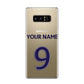 Personalised Football Name and Number Samsung Galaxy S8 Case