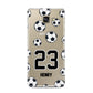Personalised Football Samsung Galaxy A3 2016 Case on gold phone