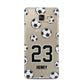 Personalised Football Samsung Galaxy A5 2016 Case on gold phone
