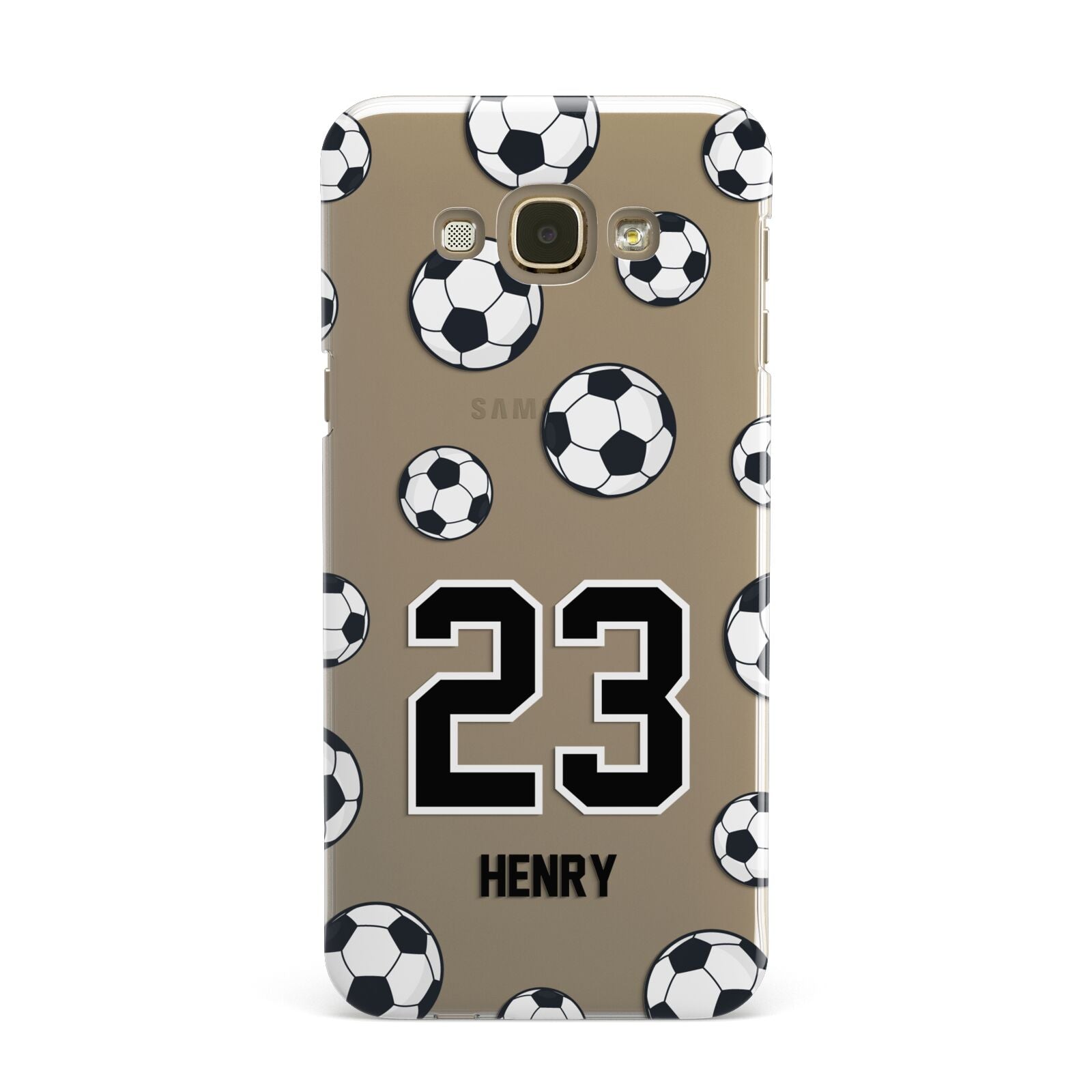 Personalised Football Samsung Galaxy A8 Case