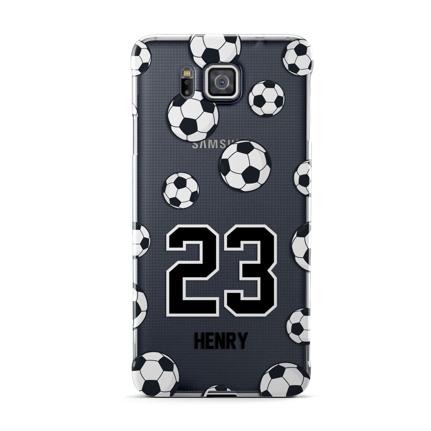 Personalised Football Samsung Galaxy Alpha Case