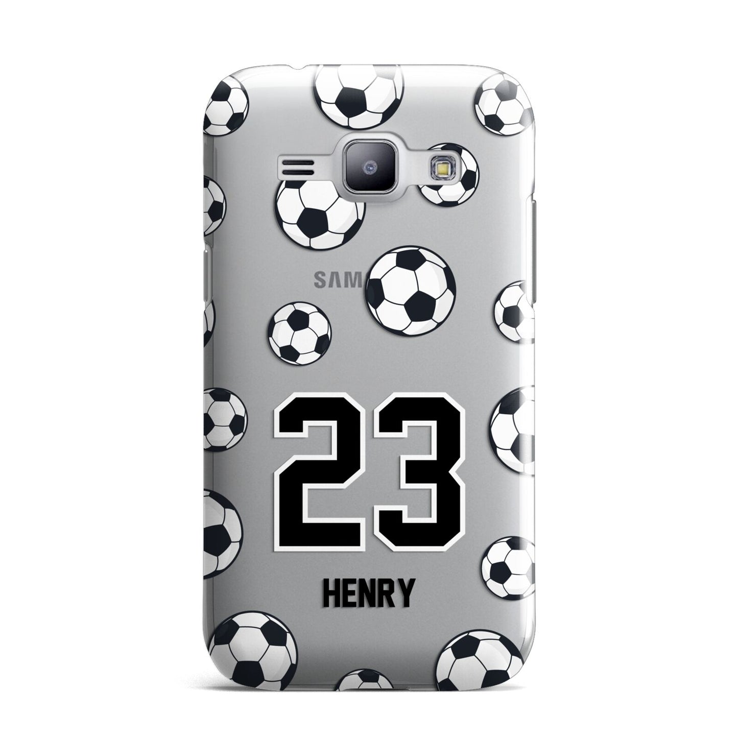 Personalised Football Samsung Galaxy J1 2015 Case