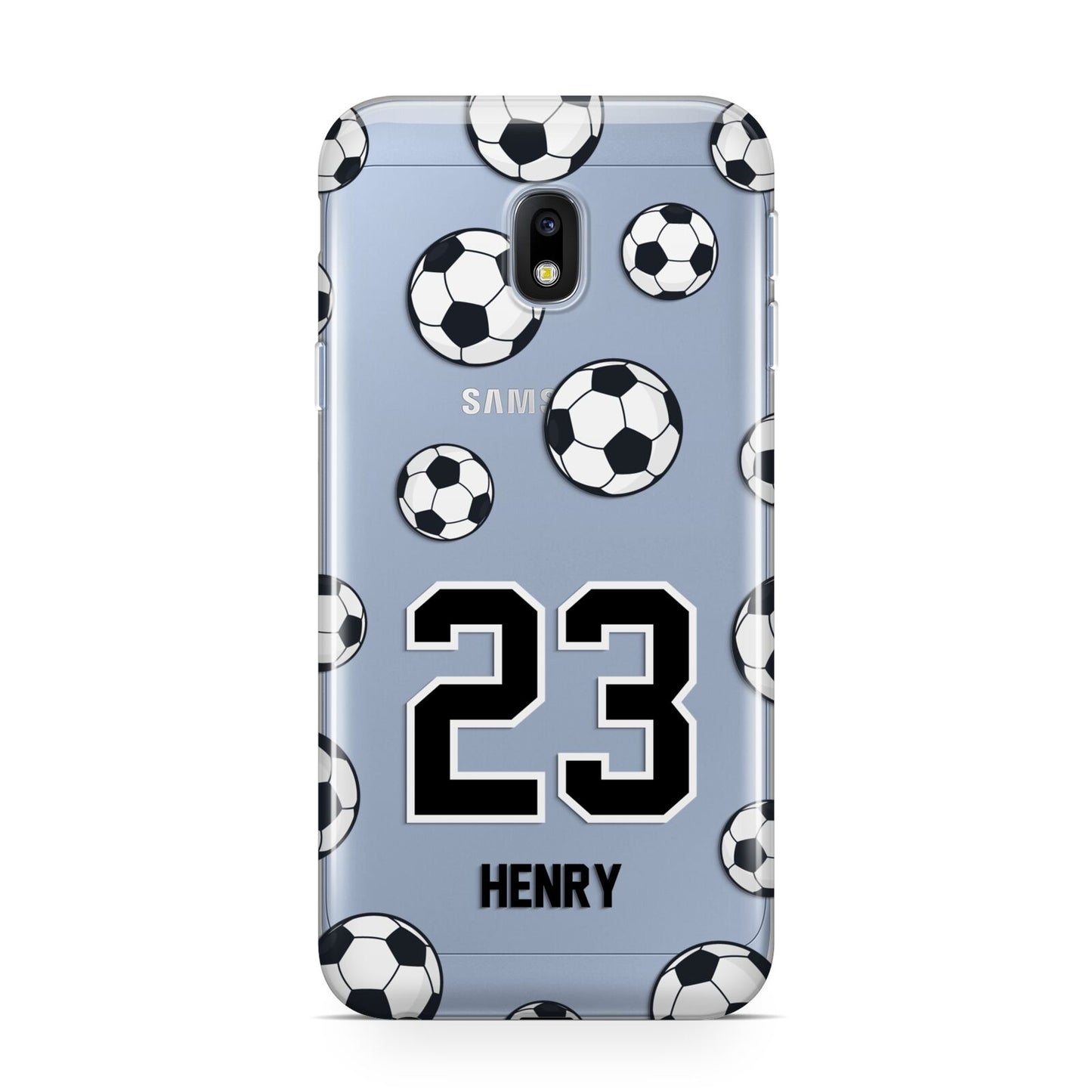 Personalised Football Samsung Galaxy J3 2017 Case