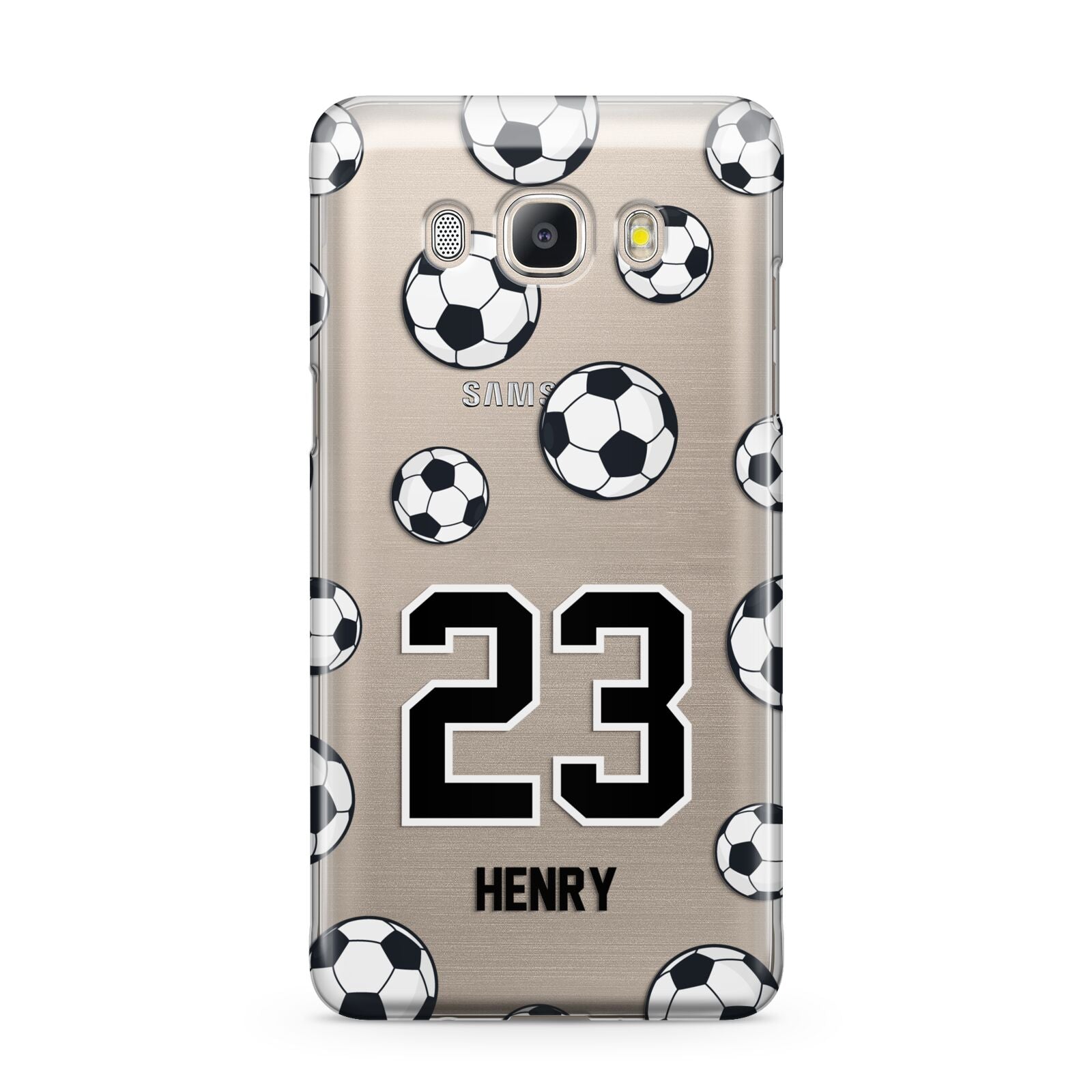 Personalised Football Samsung Galaxy J5 2016 Case