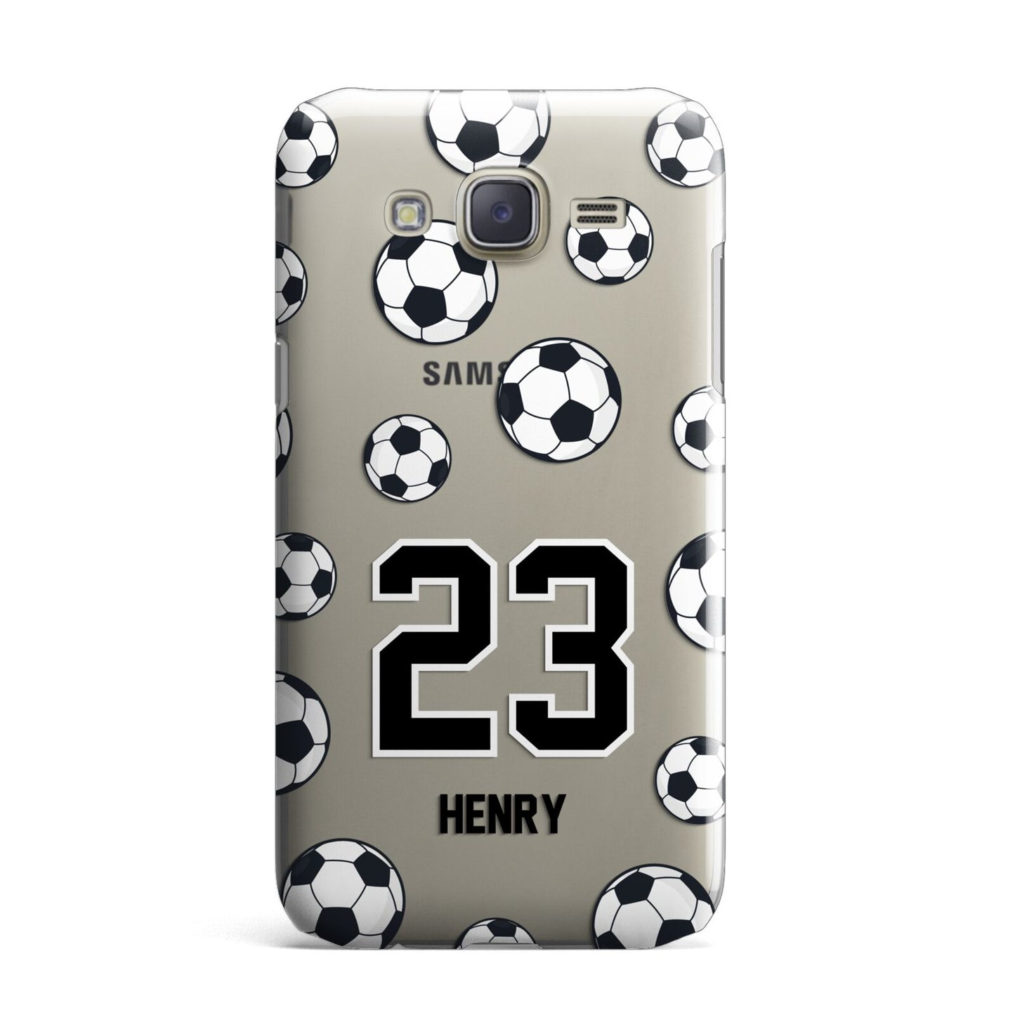 Personalised Football Samsung Galaxy J7 Case