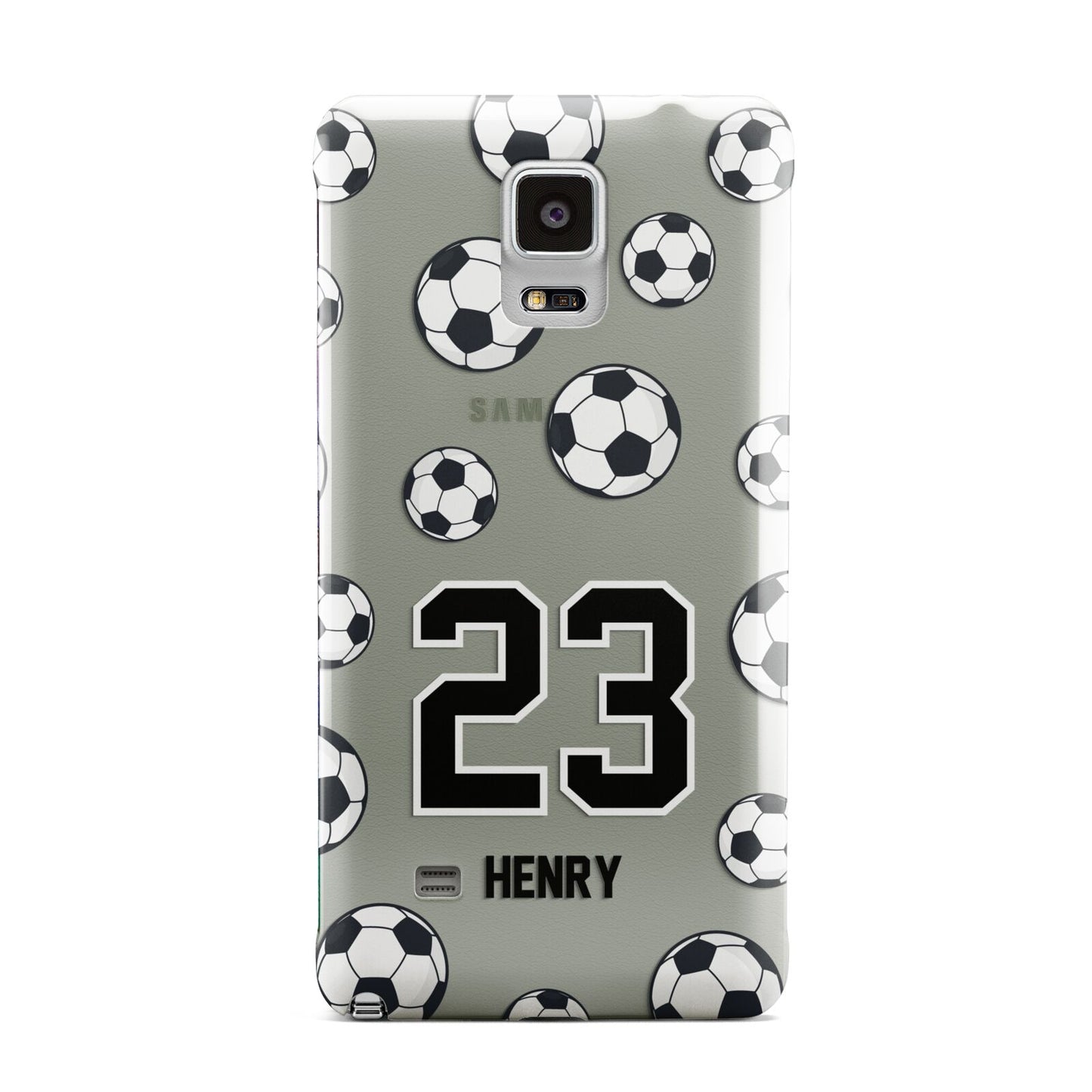 Personalised Football Samsung Galaxy Note 4 Case