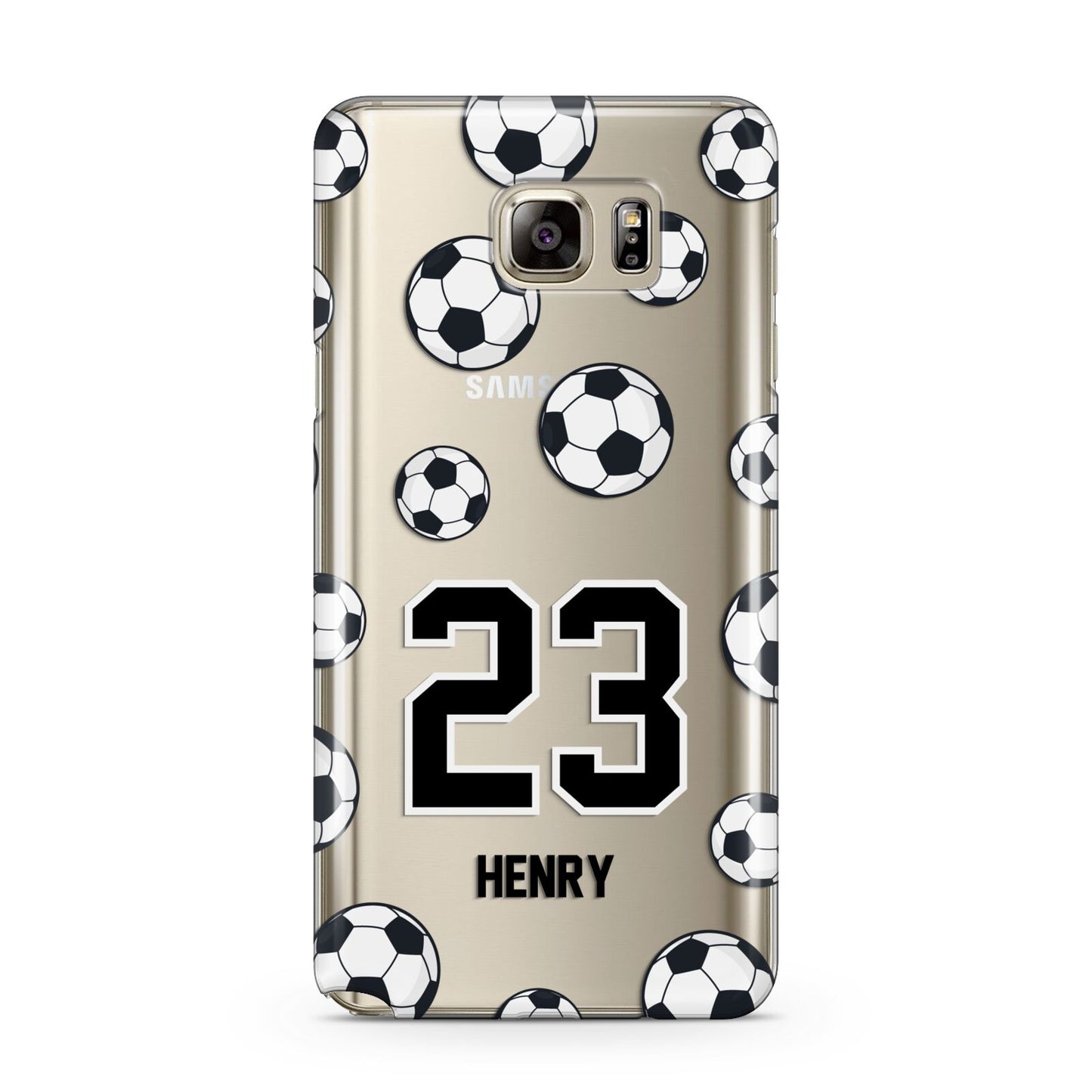 Personalised Football Samsung Galaxy Note 5 Case