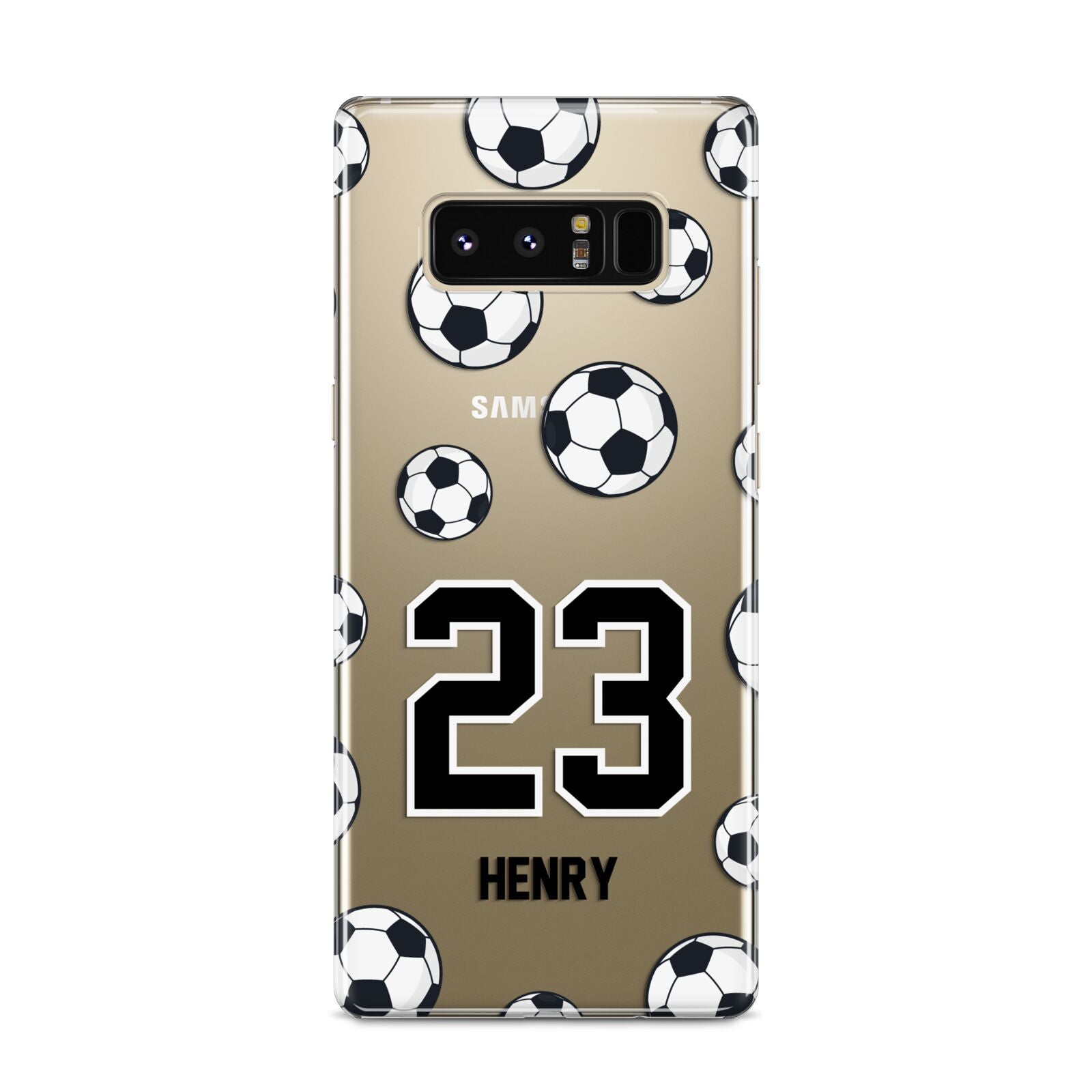 Personalised Football Samsung Galaxy S8 Case