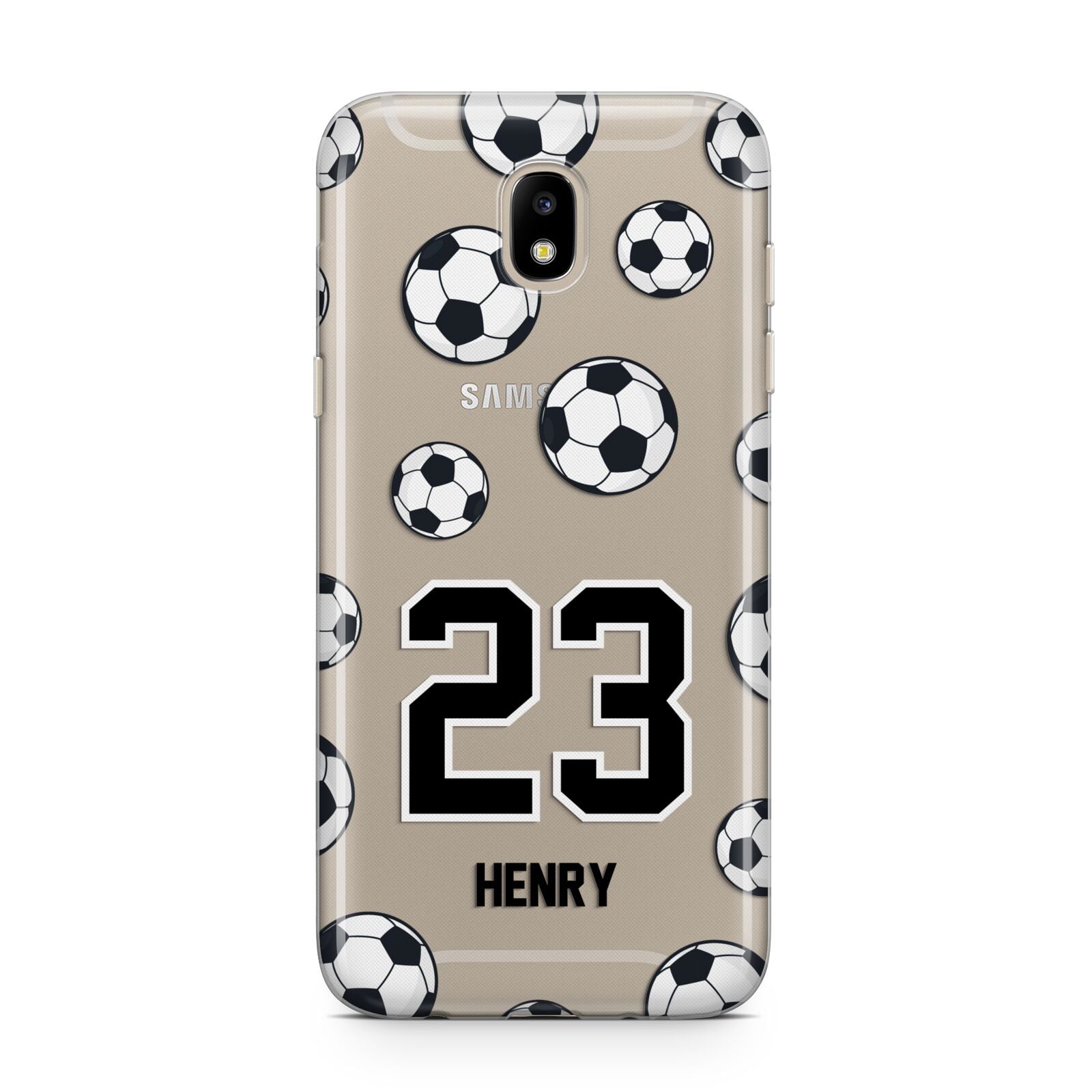 Personalised Football Samsung J5 2017 Case