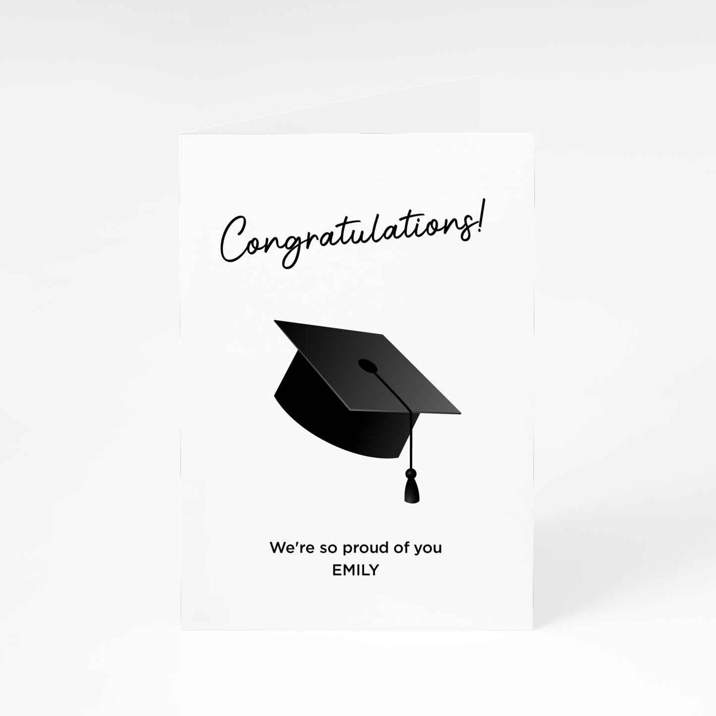 Personalised Graduation A5 Greetings Card
