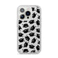 Personalised Graduation iPhone 14 Pro Glitter Tough Case Silver
