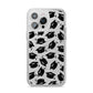 Personalised Graduation iPhone 14 Pro Max Glitter Tough Case Silver