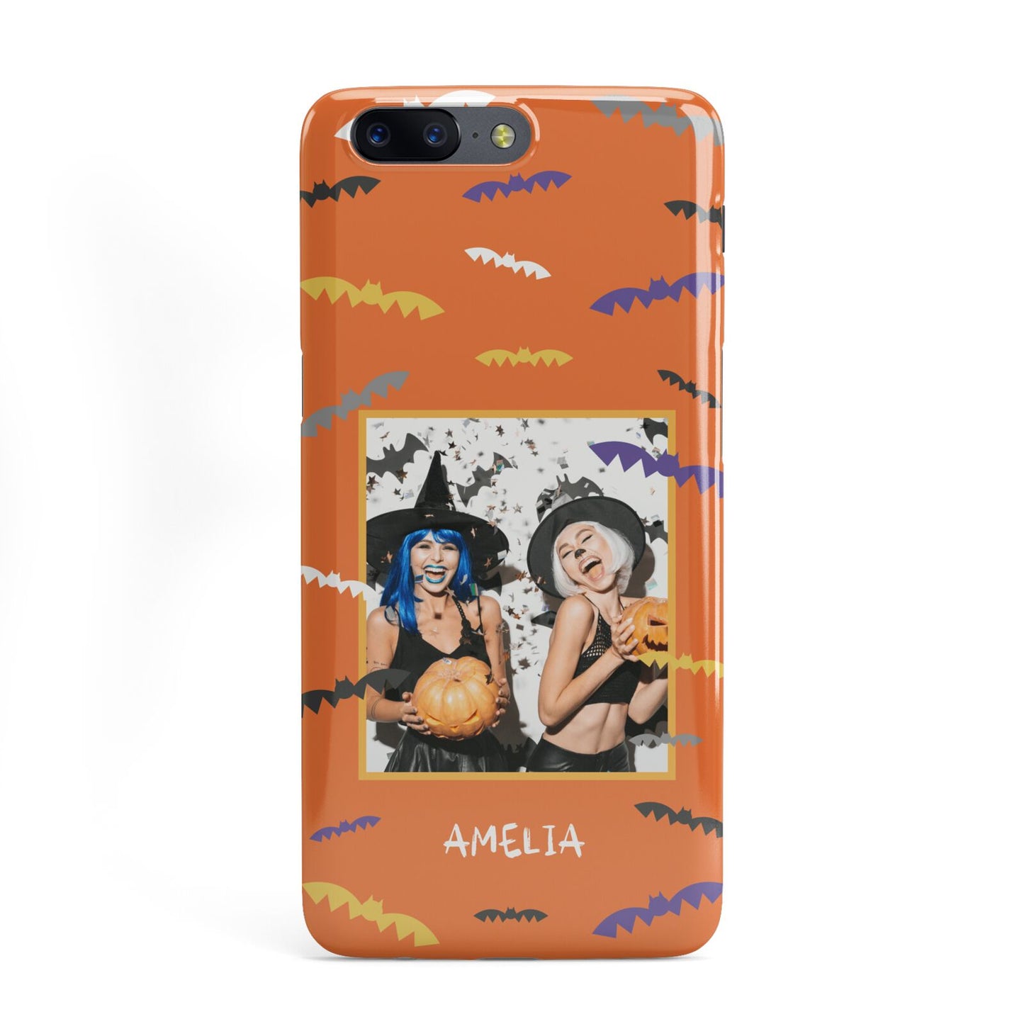 Personalised Halloween Bats Photo Upload OnePlus Case