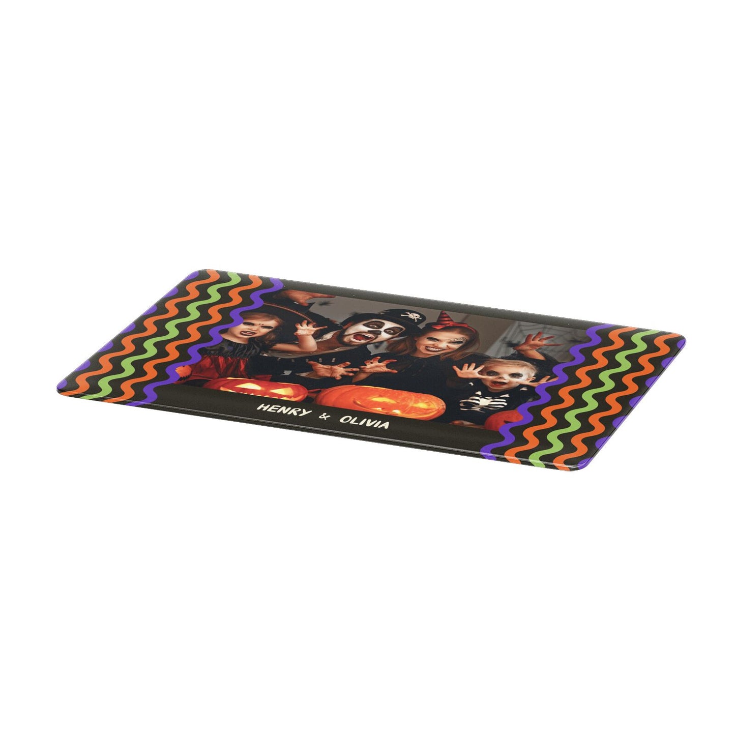 Personalised Halloween Colours Photo Apple MacBook Case Only