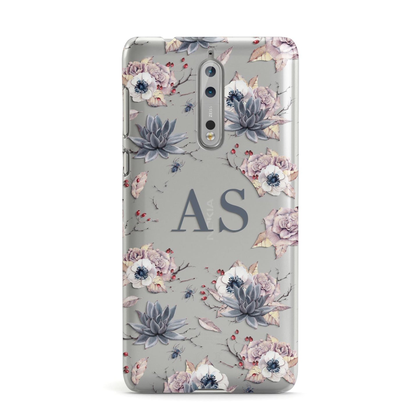 Personalised Halloween Floral Nokia Case