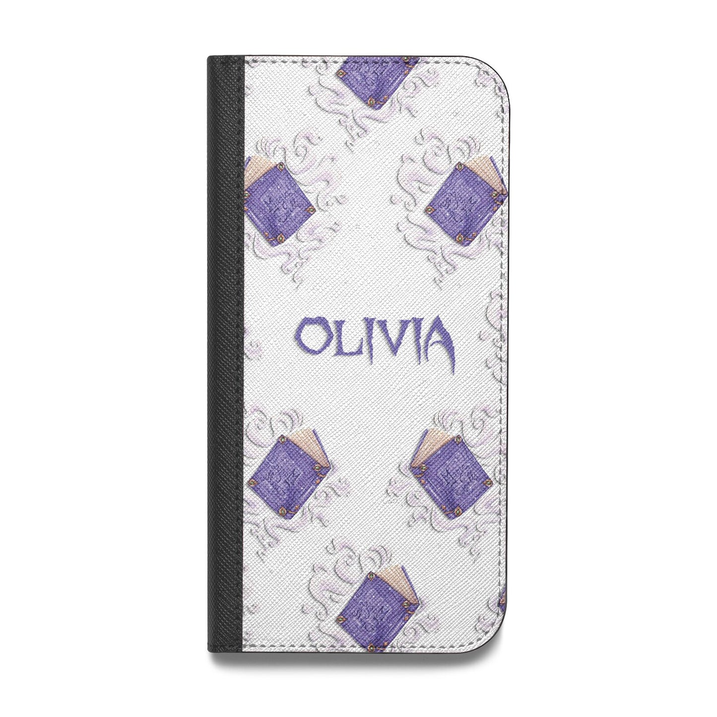 Personalised Halloween Magic Spell Vegan Leather Flip Samsung Case