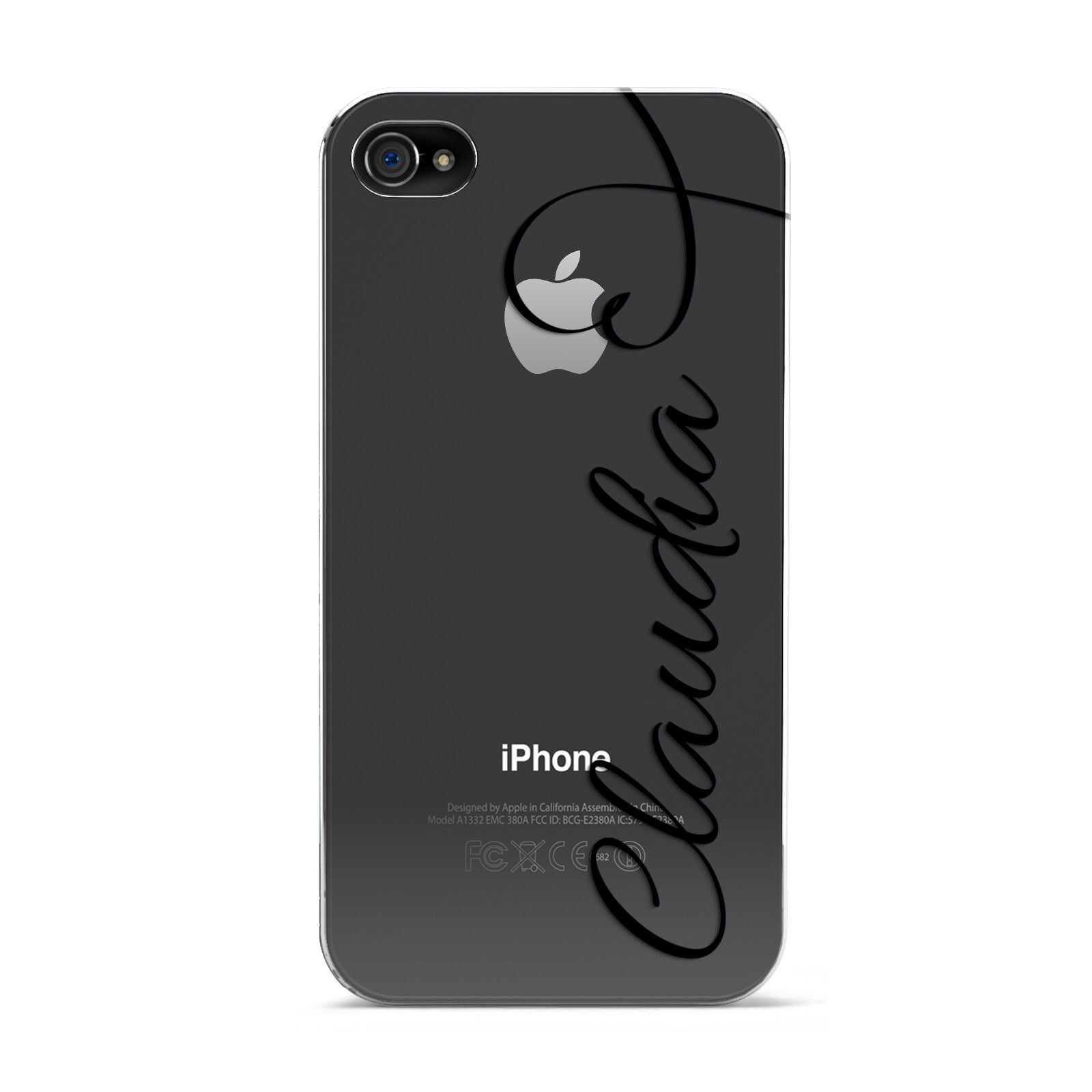Personalised Heart Name Apple iPhone 4s Case