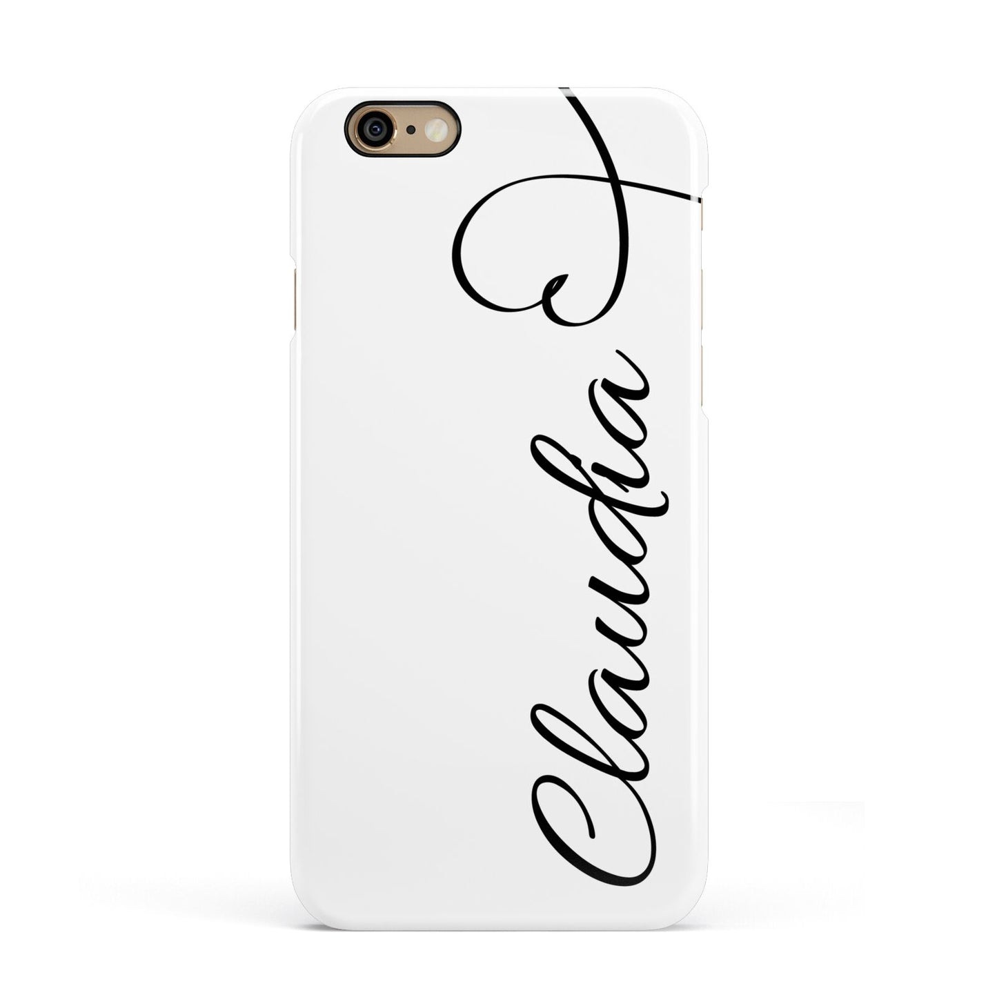 Personalised Heart Name Apple iPhone 6 3D Snap Case