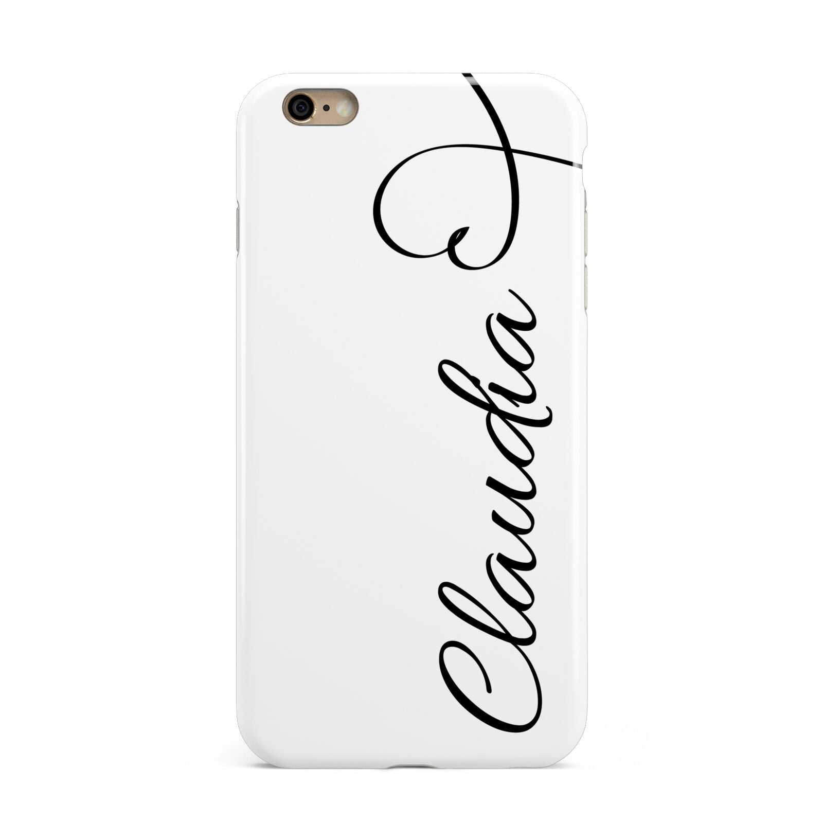 Personalised Heart Name Apple iPhone 6 Plus 3D Tough Case