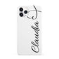 Personalised Heart Name iPhone 11 Pro 3D Snap Case