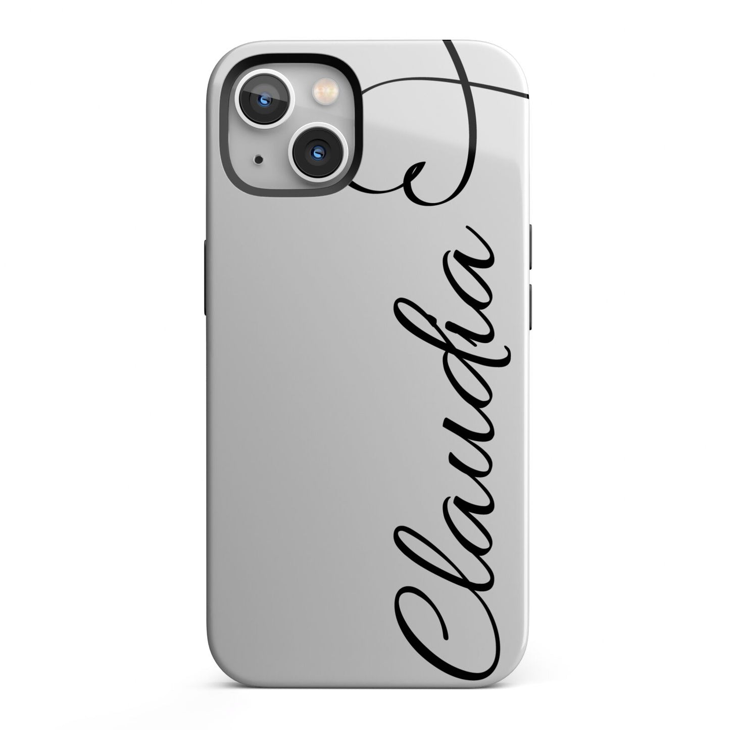Personalised Heart Name iPhone 13 Full Wrap 3D Tough Case