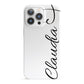 Personalised Heart Name iPhone 13 Pro Full Wrap 3D Snap Case