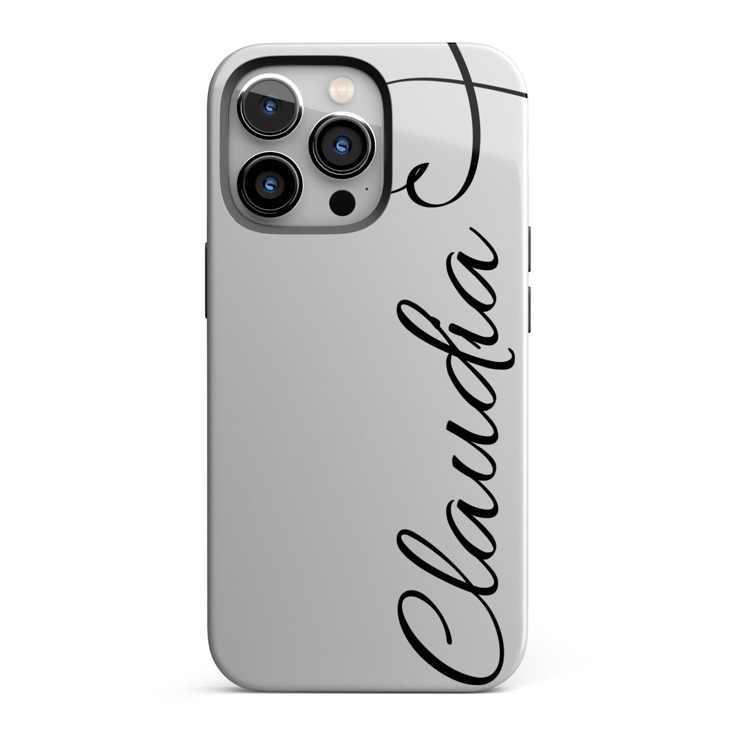 Personalised Heart Name iPhone 13 Pro Full Wrap 3D Tough Case