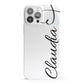 Personalised Heart Name iPhone 13 Pro Max Full Wrap 3D Snap Case