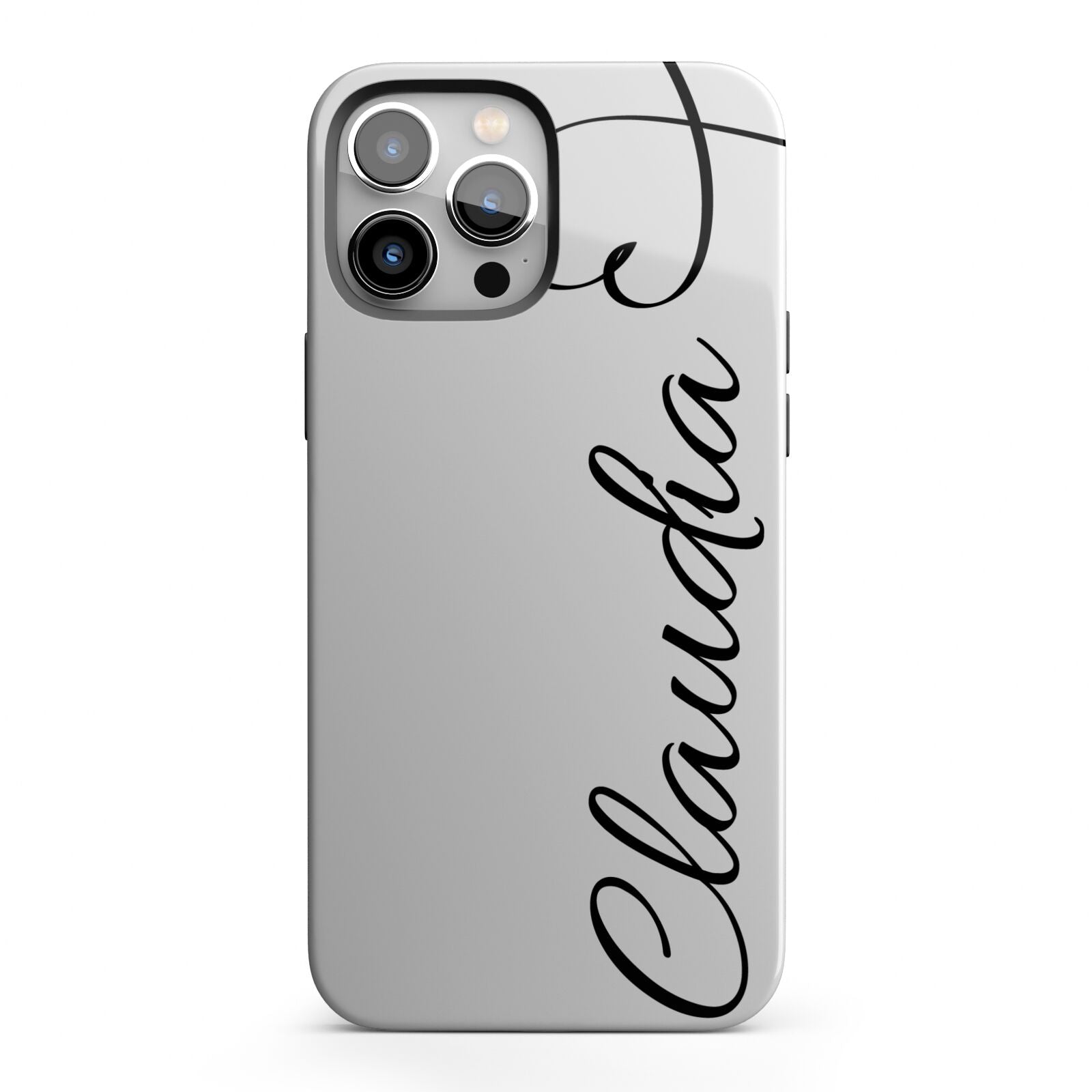 Personalised Heart Name iPhone 13 Pro Max Full Wrap 3D Tough Case