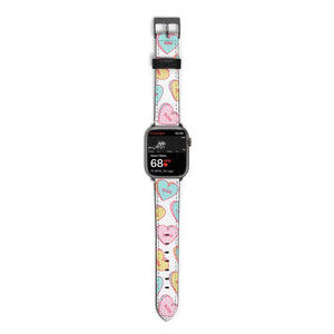 Personalised Heart Sweets Watch Strap
