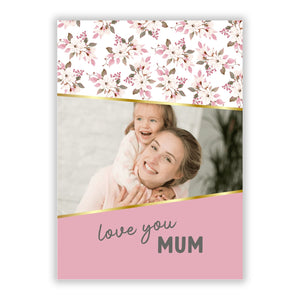 Personalised Love You Mum Greetings Card