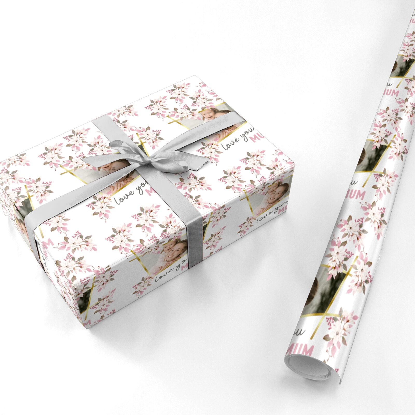 Personalised Love You Mum Personalised Wrapping Paper