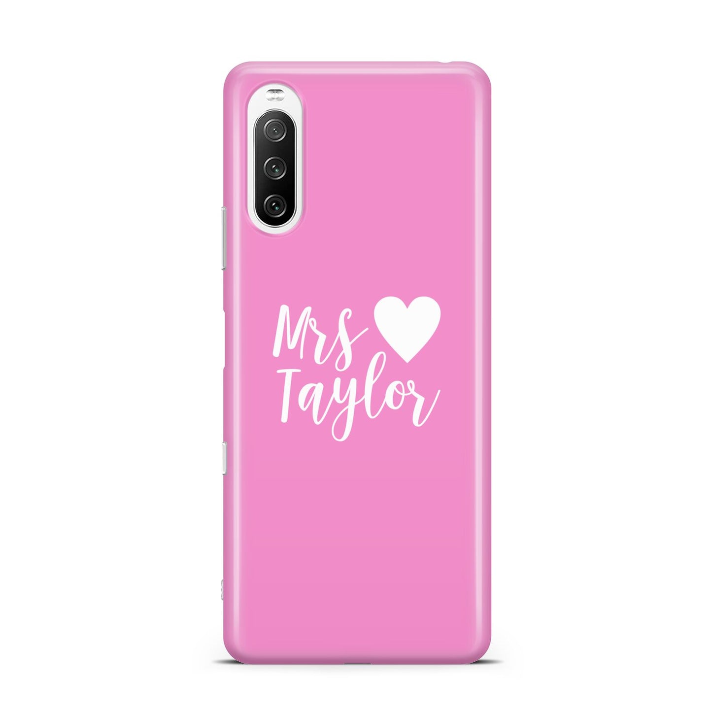 Personalised Mrs Sony Xperia 10 III Case