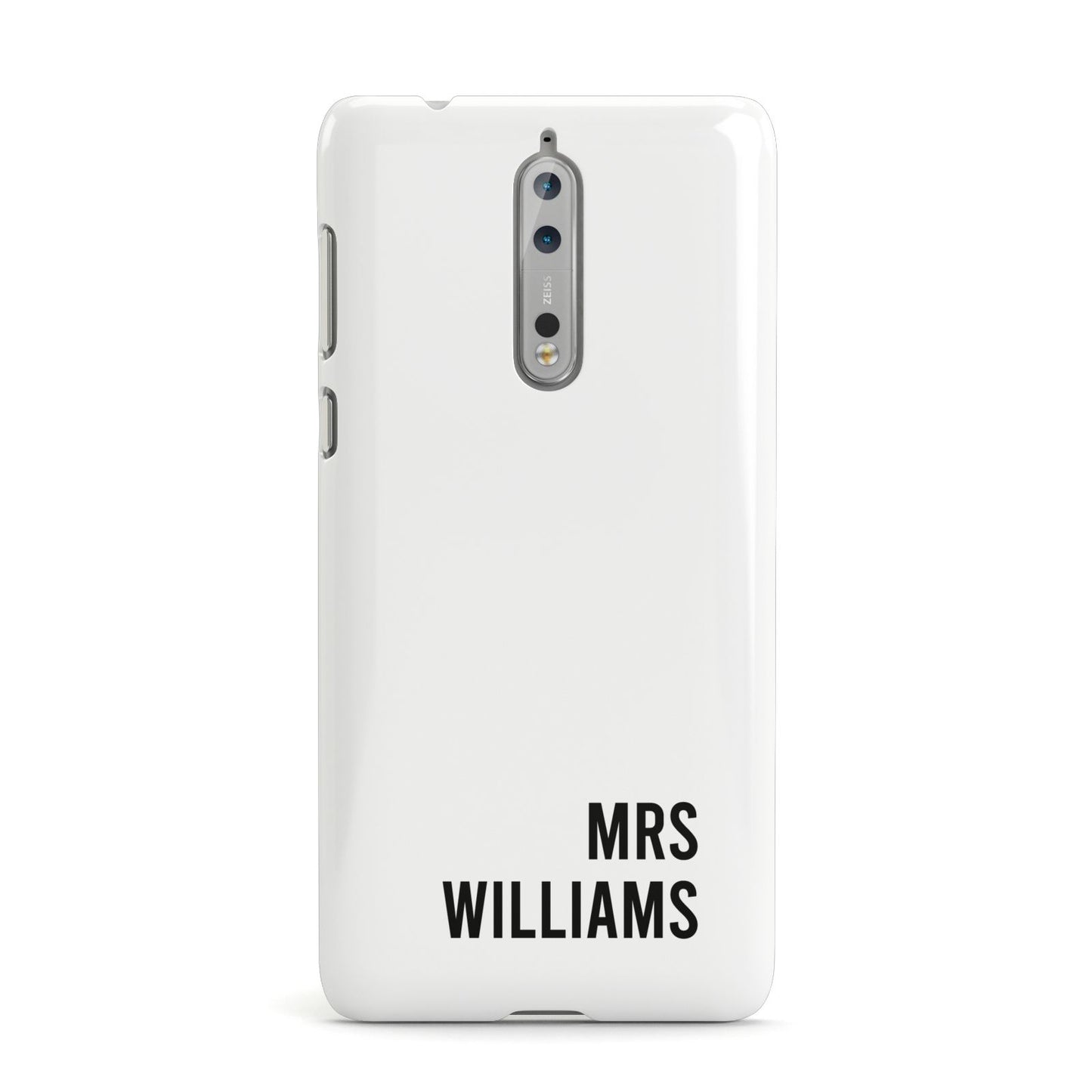 Personalised Mrs Surname Nokia Case
