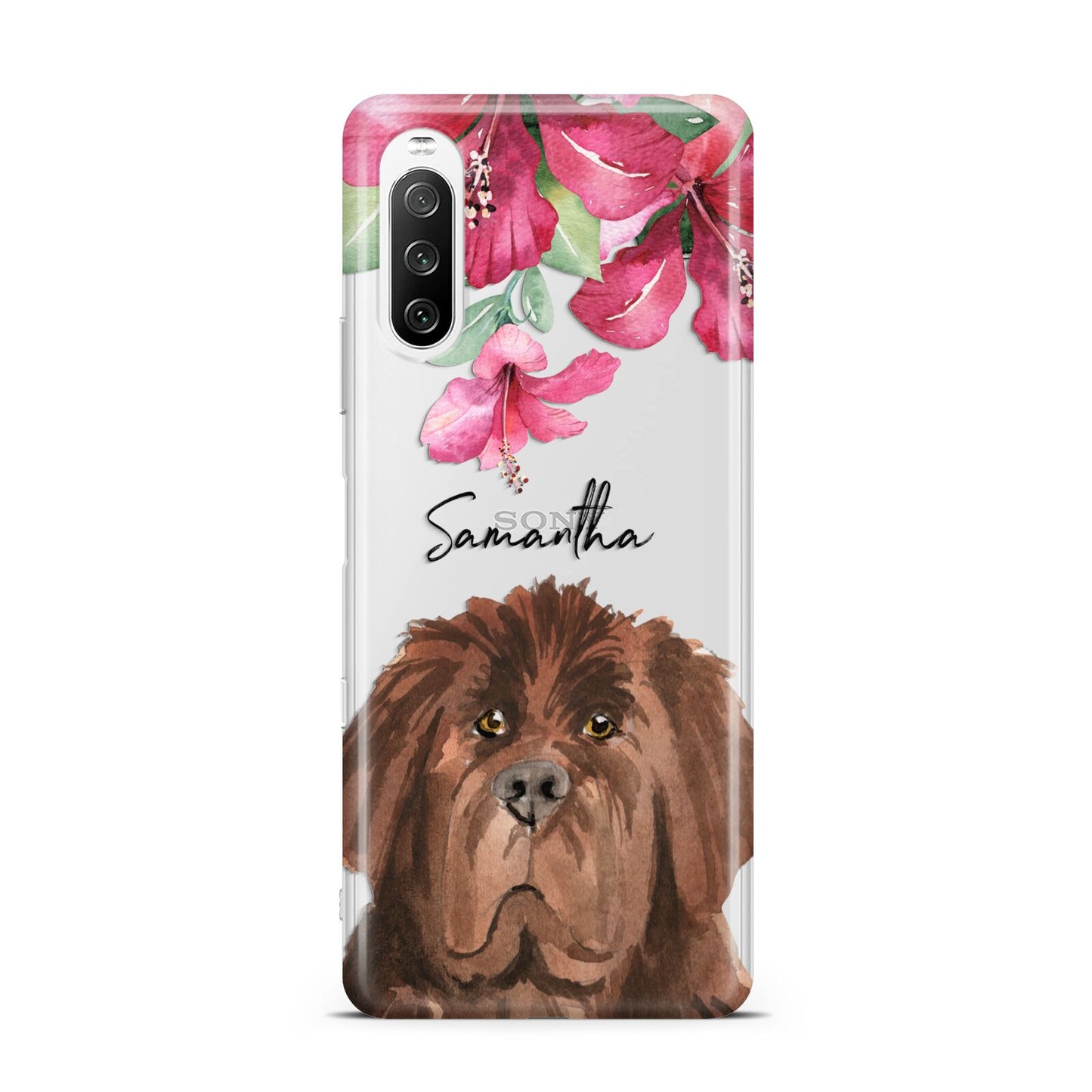 Personalised Newfoundland Sony Xperia 10 III Case
