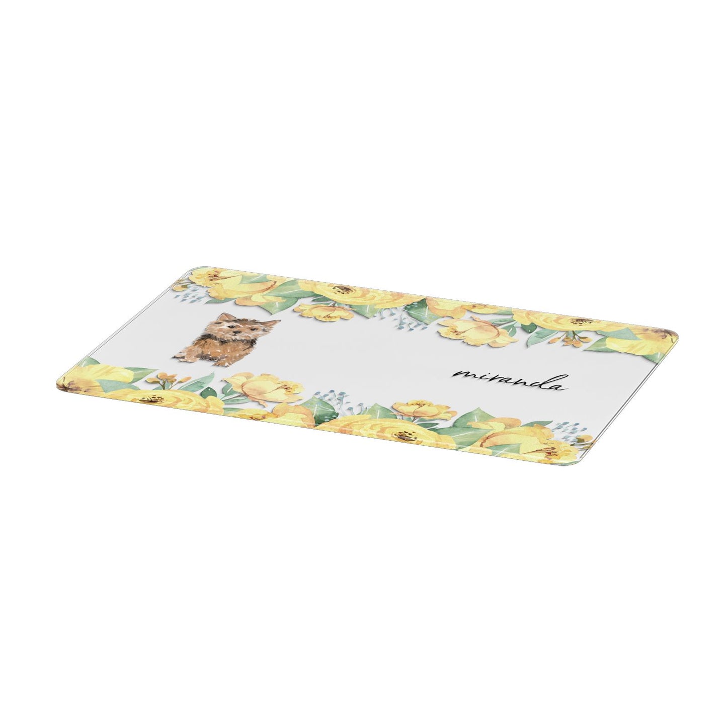 Personalised Norwich Terrier Apple MacBook Case Only