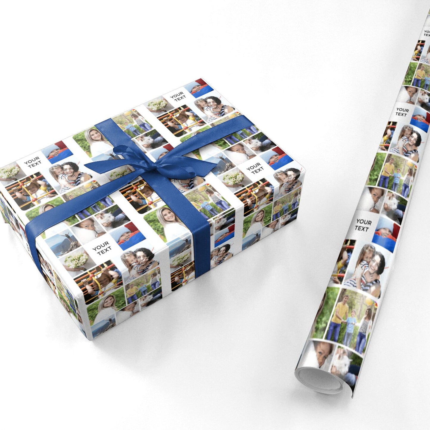 Personalised Photo Grid Personalised Wrapping Paper