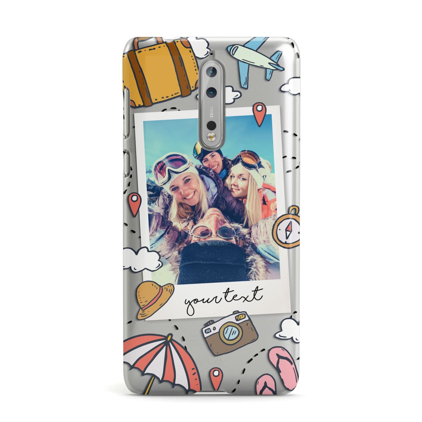 Personalised Photo Holiday Nokia Case