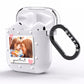 Personalised Photo Love Hearts AirPods Clear Case Side Image