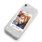 Personalised Photo Love Hearts iPhone 8 Bumper Case on Silver iPhone Alternative Image