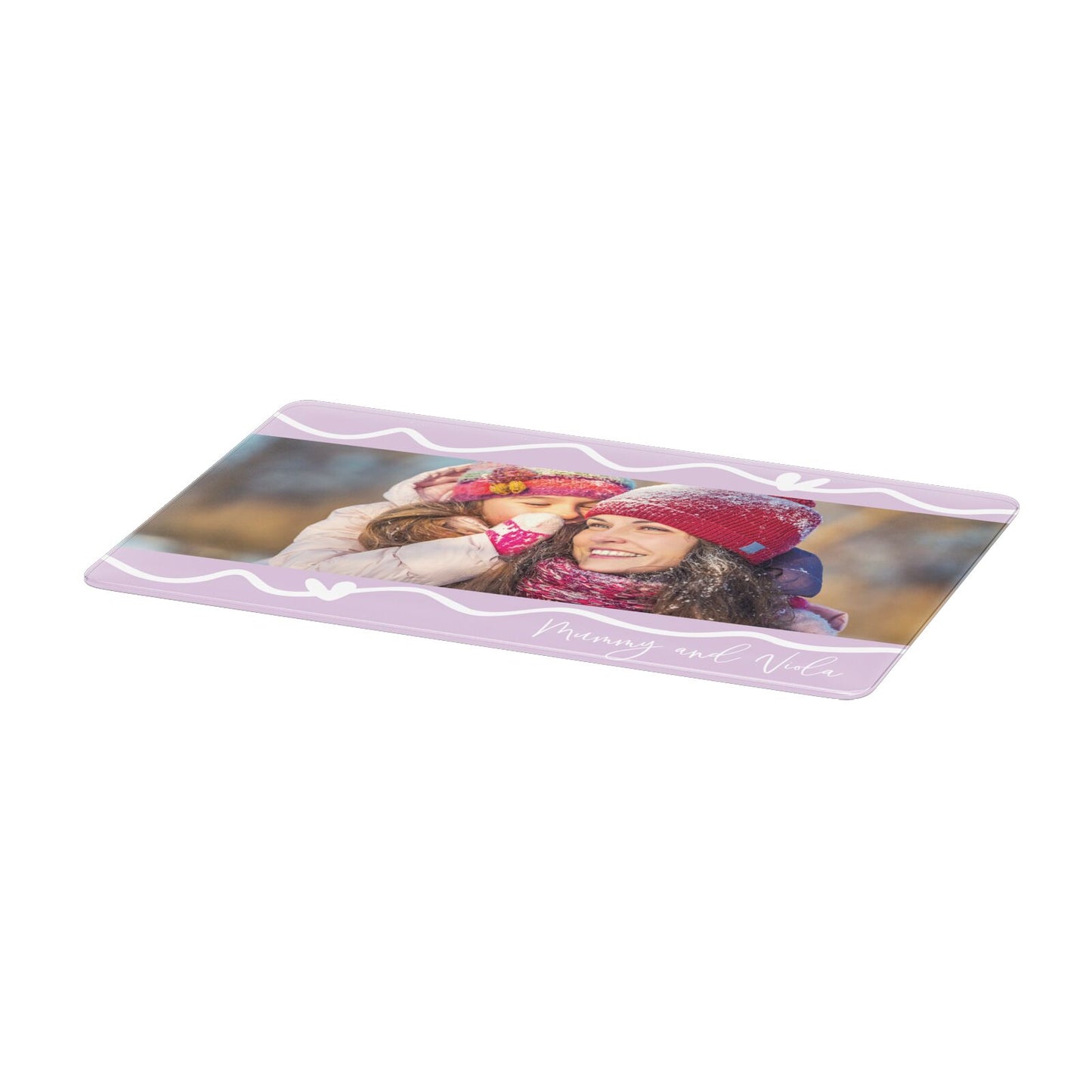 Personalised Photo Mummy and Name Apple MacBook Case Only