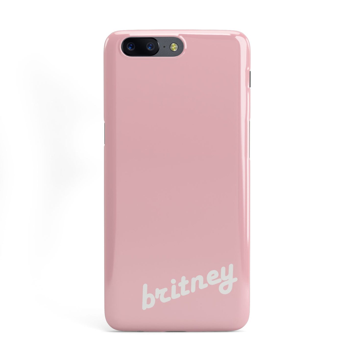 Personalised Pink Name OnePlus Case