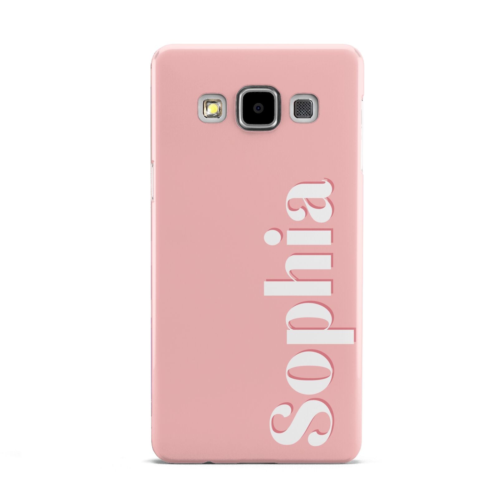 Personalised Pink Text Samsung Galaxy A5 Case