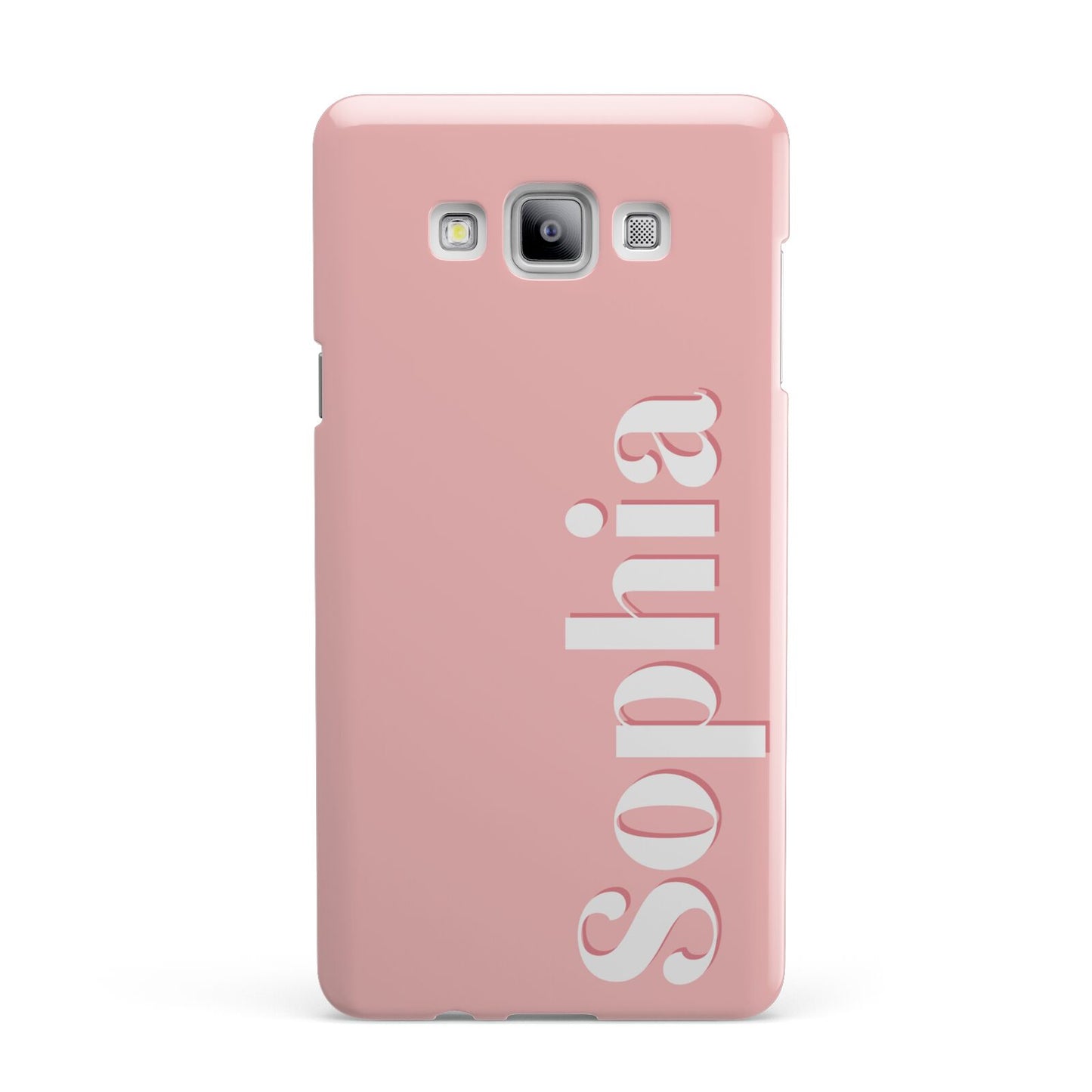 Personalised Pink Text Samsung Galaxy A7 2015 Case