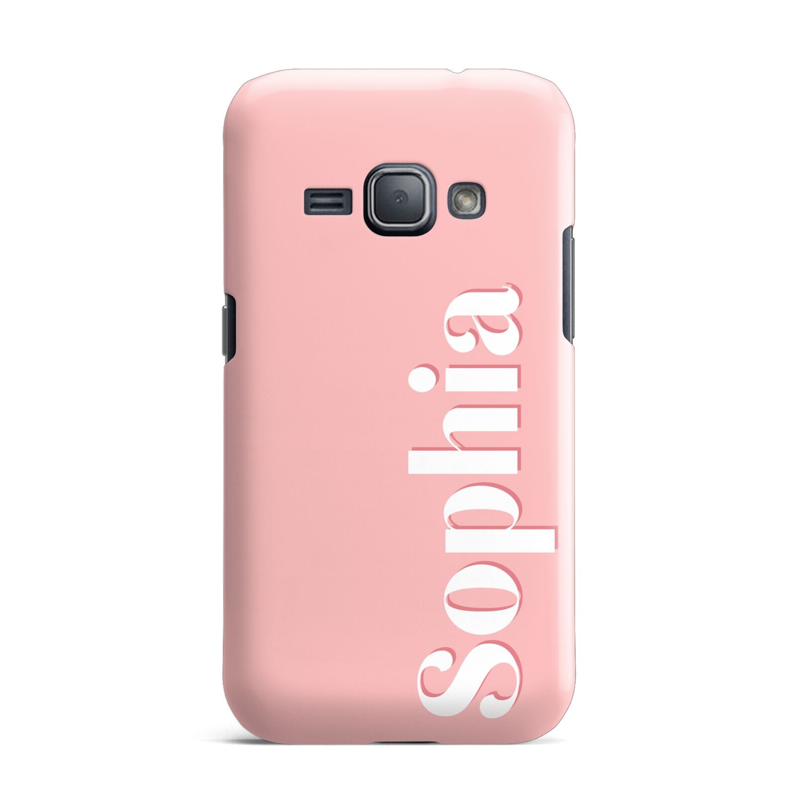 Personalised Pink Text Samsung Galaxy J1 2016 Case