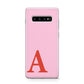 Personalised Pink and Red Protective Samsung Galaxy Case