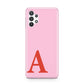 Personalised Pink and Red Samsung A32 5G Case