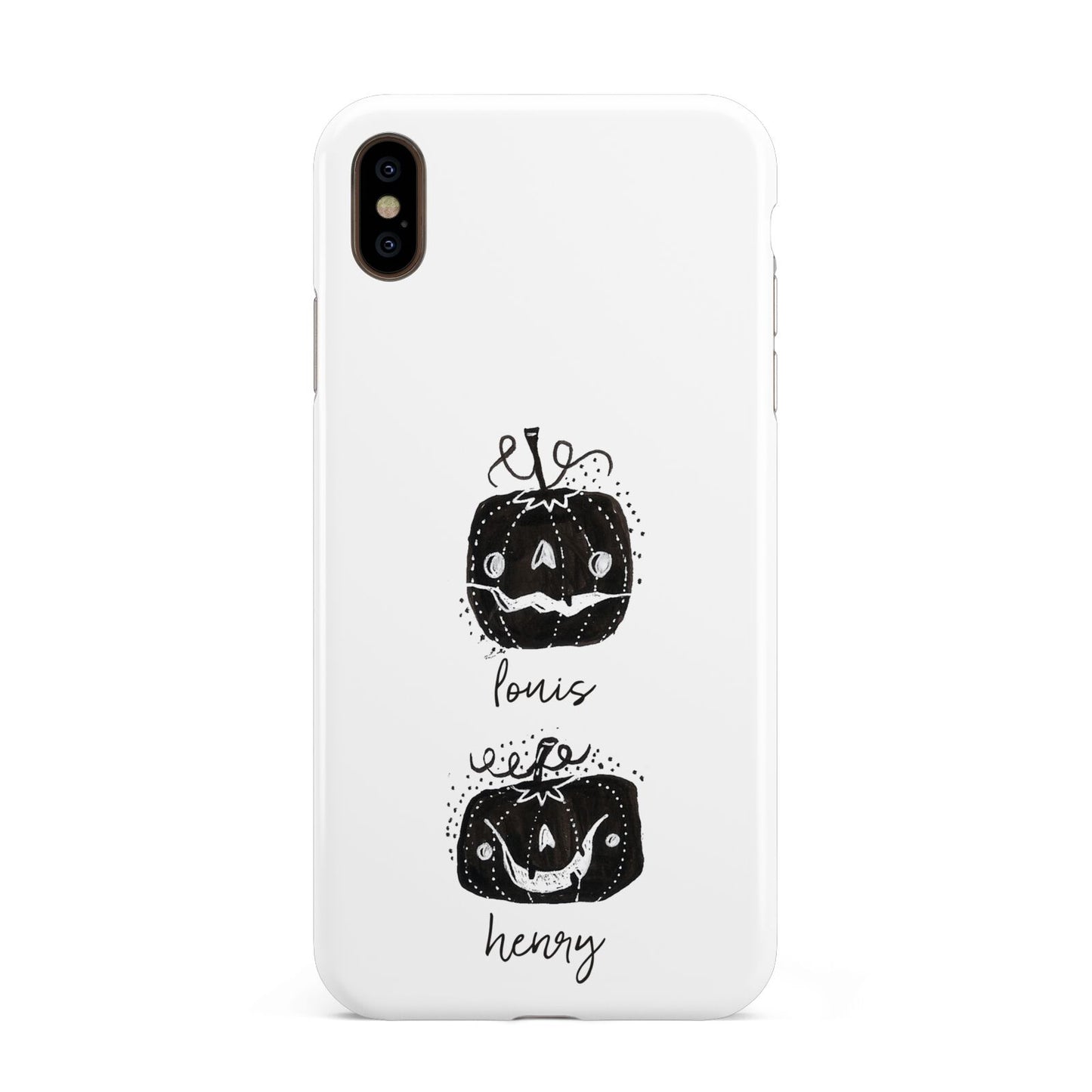 Personalised Pumpkins Apple iPhone Xs Max 3D Tough Case