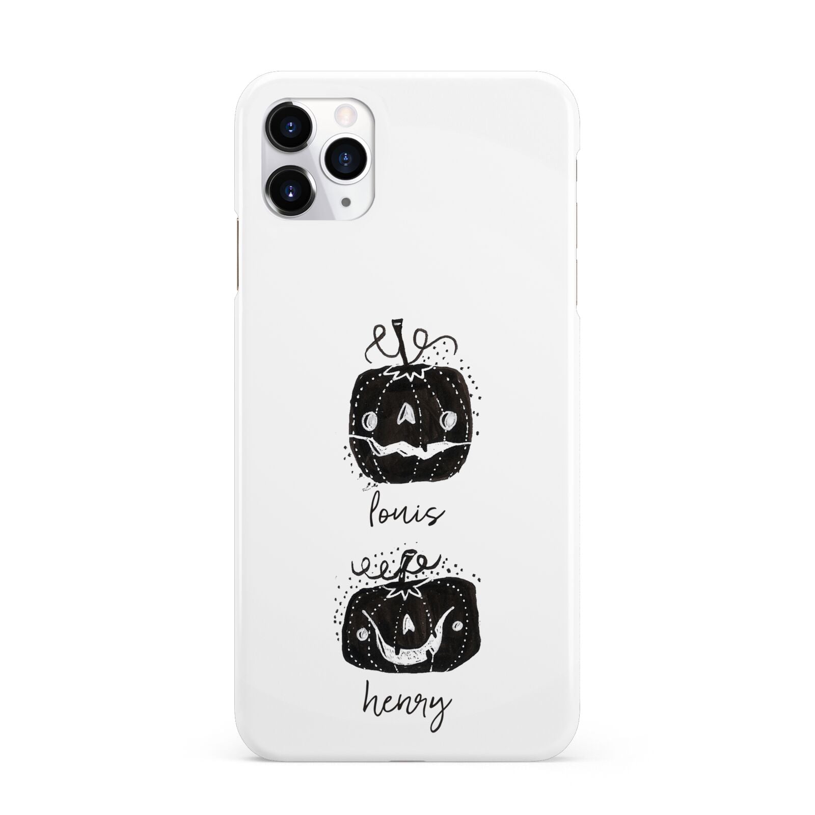 Personalised Pumpkins iPhone 11 Pro Max 3D Snap Case