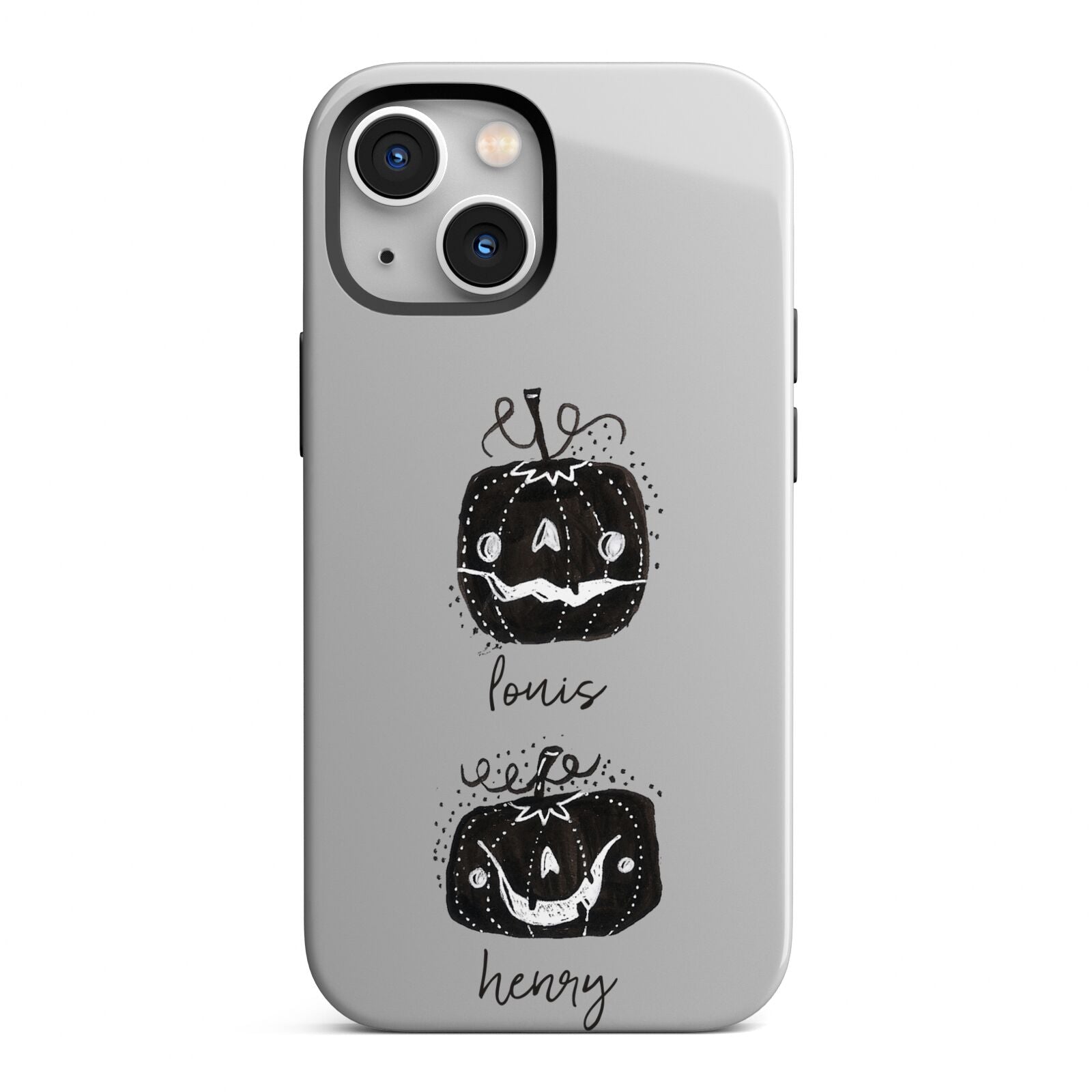 Personalised Pumpkins iPhone 13 Mini Full Wrap 3D Tough Case